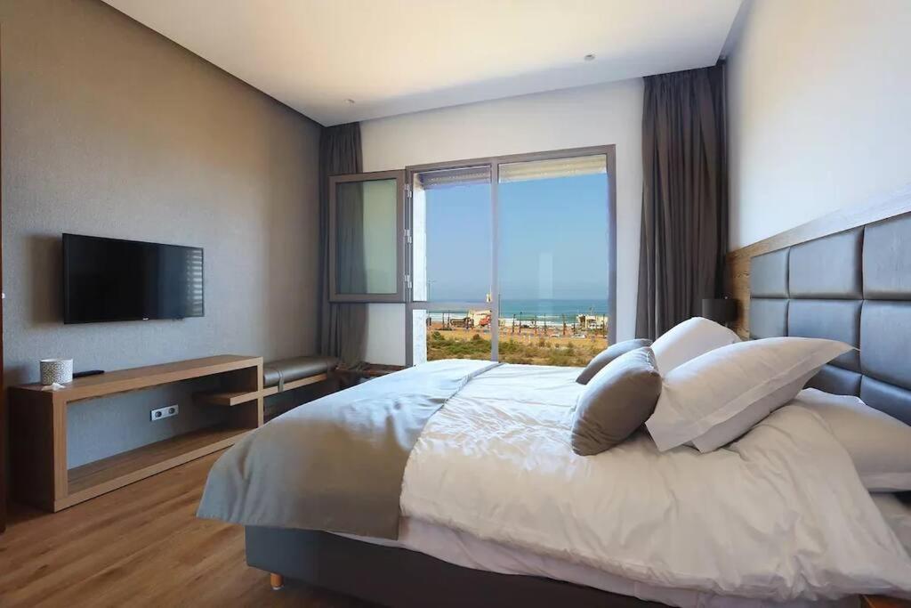 Luxury Apartment At Corniche , Seaview Close Beach Kazablanka Dış mekan fotoğraf